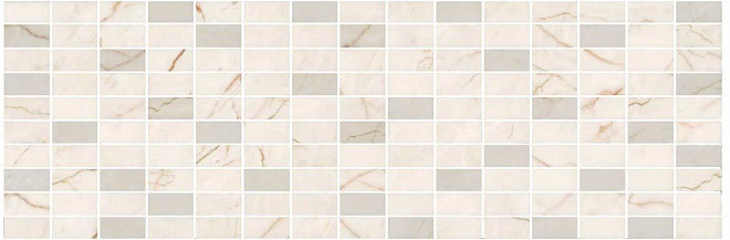 Театро Декор беж светлый мозаичный MM12142 25х75 - фото - 1