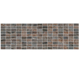 Театро Декор коричневый мозаичный MM12143 25х75 - фото - 1
