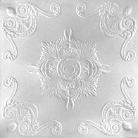 Плита потолочная ламинированная белая KINDECOR 08102 - фото - 1