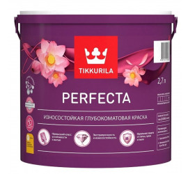 Краска интерьерная Perfecta (Перфекта) TIKKURILA 2,7л белый (база А) - 1 Краска интерьерная Perfecta (Перфекта) TIKKURILA 2,7л белый (база А) - фото - 1