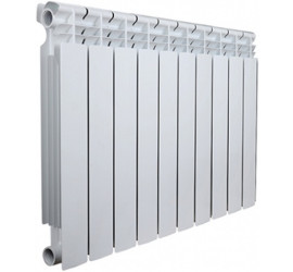 Радиаторы VALFEX BASE Alu алюминиевый 500, 10 секций - фото - 1