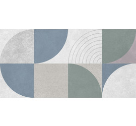 Atlas Плитка настенная серый мозаика 08-00-06-2458 20х40 - фото - 1