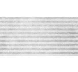 Atlas Плитка настенная полоски серый 08-00-06-2456 20х40 - фото - 1