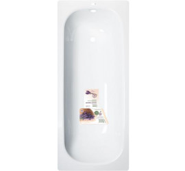 Ванна стальная (ВИЗ) 1,2*0,7м Donna Vanna с антибактериальным покрытием "Белая орхидея" (ножки в ком-те) - фото - 2