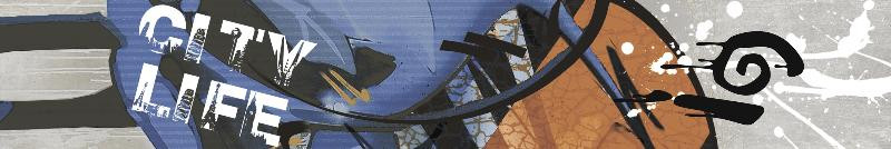 Staten Керамогранит декорированный G-573/MR/20x120 цветной - фото - 1