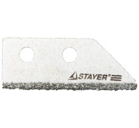 Лезвие STAYER "PROFI" сменное с карбидным напылением для скребка 33415, 2шт. 33415-S2 - фото - 1