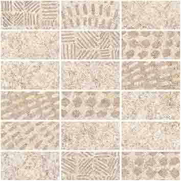 Stone-X Мозаика Кремовый Матовый K9498888R001VTE0 30х30 (5x10) - фото - 1