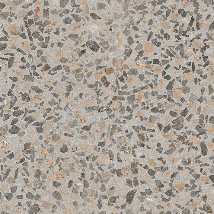 Terrazzo-X Керамогранит Темный K949768LPR01VTE0 60х60 - фото - 1
