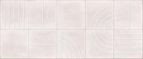 Sweety Декор розовый 01 25х60 - фото - 1