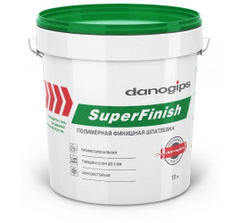 Шпаклевка финишная DANOGIPS SUPER FINISH/ ШИТРОК универсальная 3л /5кг - фото - 1