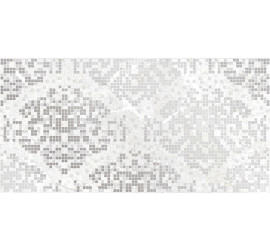 Dallas Вставка светло-серая орнамент 15924 29,8х59,8 - фото - 1