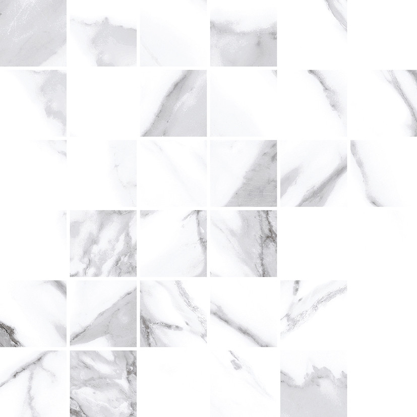 Suite Мозаика микс белый 29,7х29,7 - фото - 1