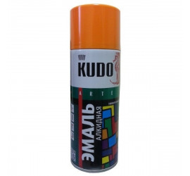Эмаль универсальная оранжевая "KUDO" 520 мл KU-1019 - фото - 1