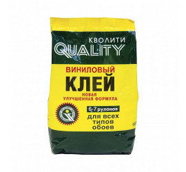 Клей обойный "QUALITY" спец. виниловый 200 г - фото - 1