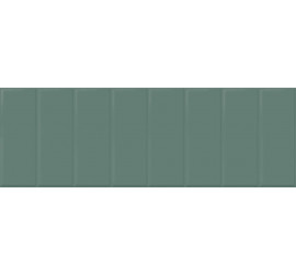 Роса Рок Плитка настенная Полосы зеленая 1064-0370 20х60 - фото - 1