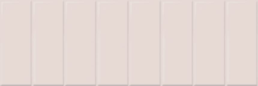 Роса Рок Плитка настенная Декор Полосы розовая 1064-0366 20х60 - фото - 1