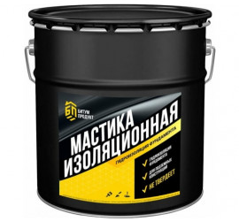 Мастика изоляционная МБИ 15кг Битум продукт - фото - 1