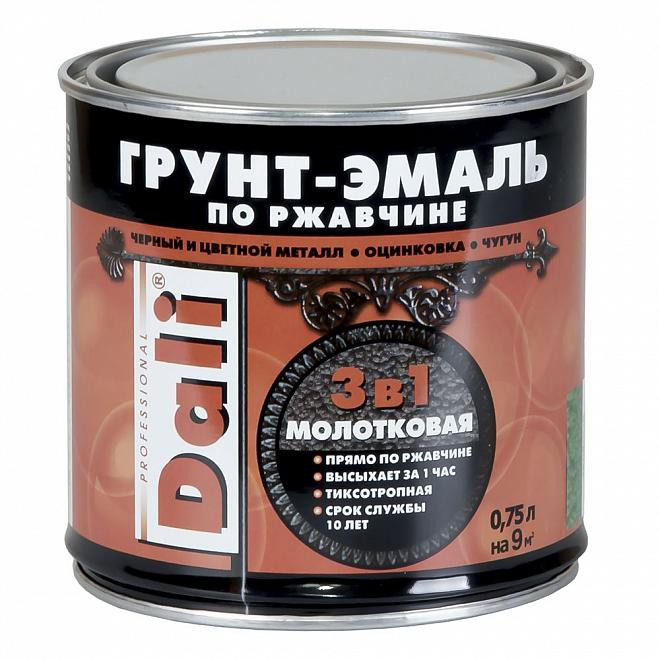 Грунт-эмаль по ржавчине 