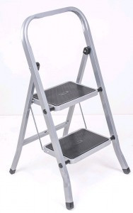 Стремянка стальная Perilla by Doglular Class Plus, 2 широкие ступени - фото - 3