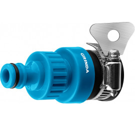 Штуцерный адаптер с хомутом PROLine TI-34 3/4", с внутренней резьбой GRINDA 8-426321_z02 - фото - 4