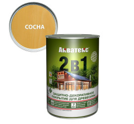 "Акватекс 2в1" сосна Рогнеда 2,7 л - фото - 1