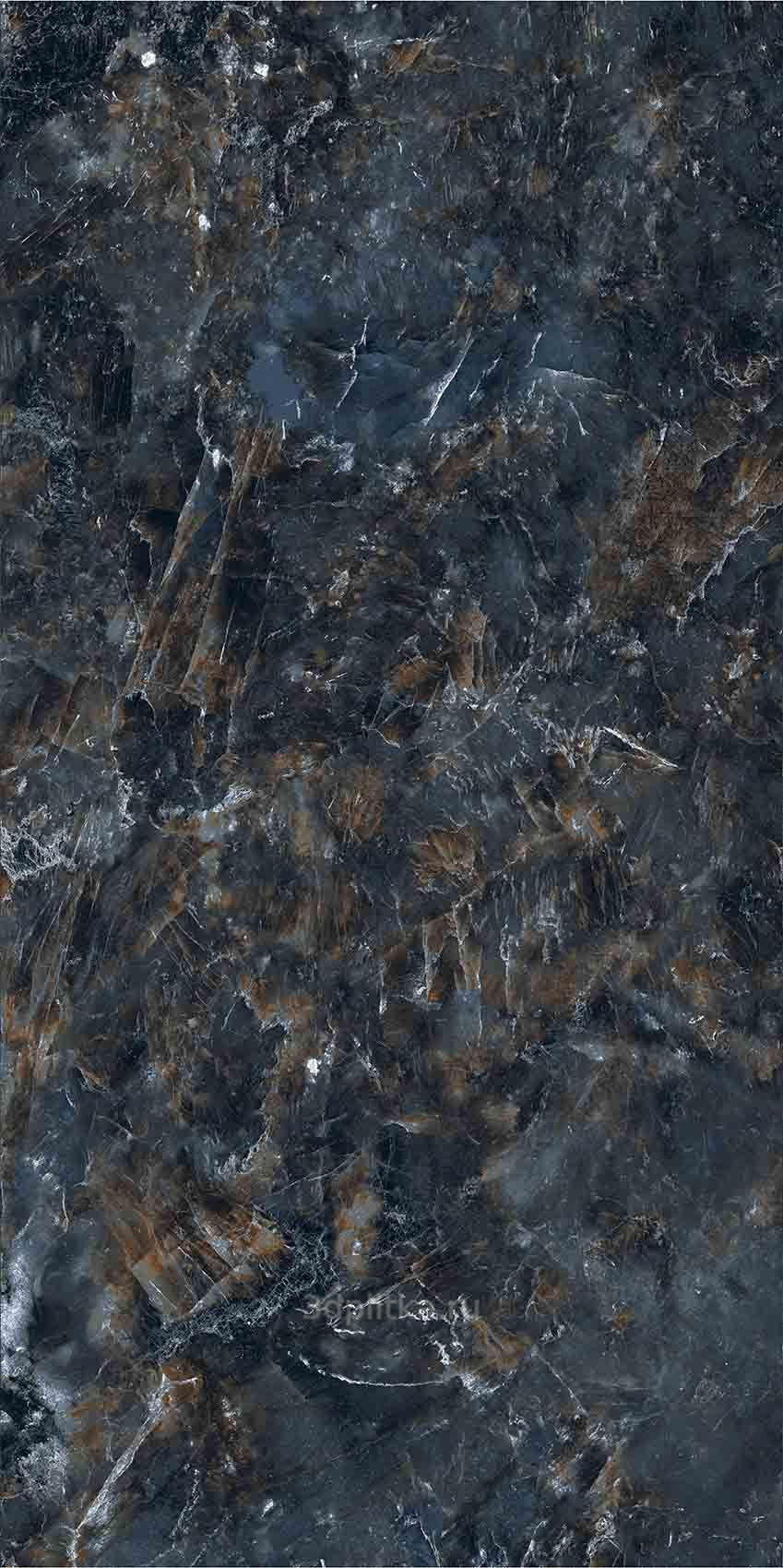 Hex Azul High glossy Керамогранит полированный 120х60 GR211 - фото - 2