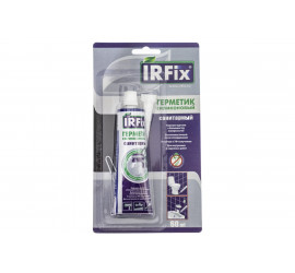 Герметик IRFIX силиконовый санитарный белый 60 мл - фото - 2
