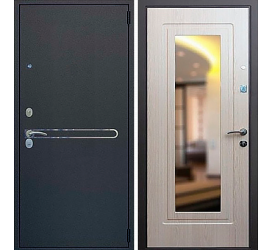 Дверь металлическая Линия капучино 2050*960,860 правая,левая - фото - 1