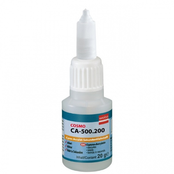 Клей цианоакрилатный COSMOFEN COSMO CA-500.200 20 гр - фото - 1