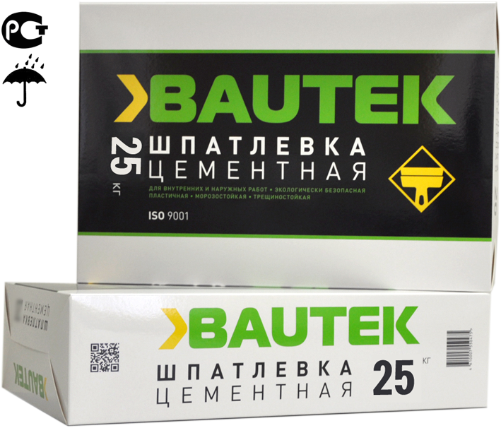 Шпатлёвка цементная 25 кг 