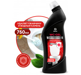 Средство чистящее Grass WC-gel Professional для сан.узлов 750мл 125535 - фото - 1