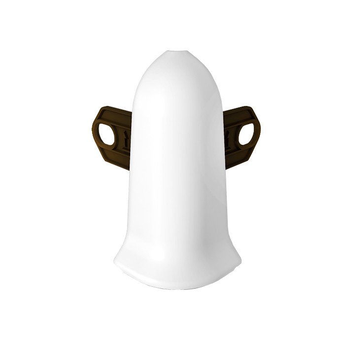 Угол для плинтуса 55мм 