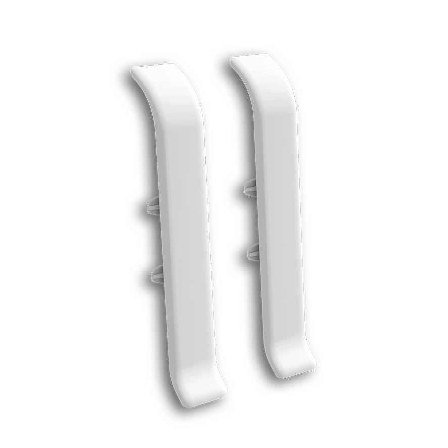 Соединитель для плинтуса 55мм 