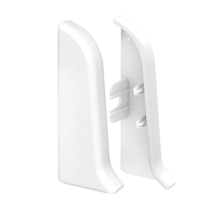 Торцевые (пара) для плинтуса 55мм 