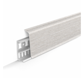 Плинтус напольный 70мм 2,2м "Деконика" Клен патина / 265 - фото - 3