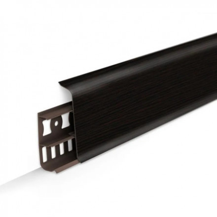 Плинтус напольный с кабель-каналами 85мм 2,2м 