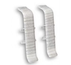 Соединитель для плинтуса 70мм "Деконика" Клен патина / 265 - фото - 2