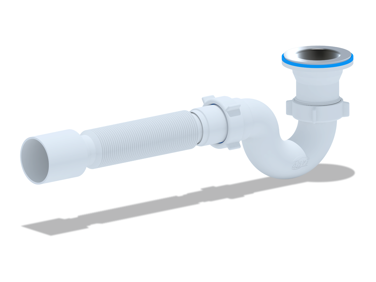 Сифон Ани для душевого поддона 1 1/2