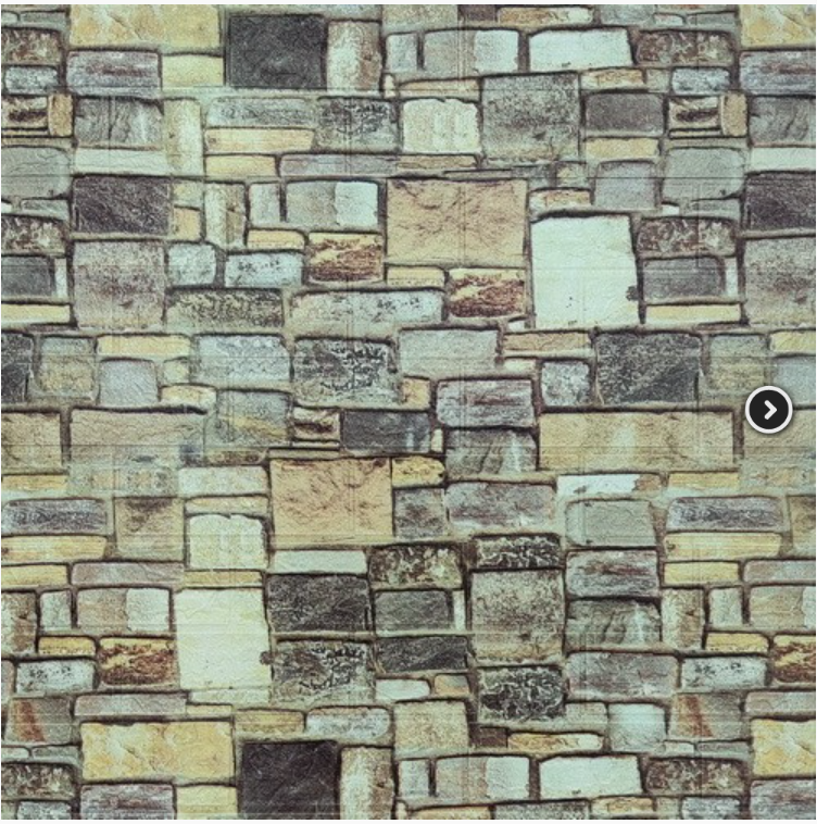 Панель самоклеящиеся 3D Декофикс «Камень ЛОФТ бежевый микс» арт.328 700х770х3,0мм - фото - 1