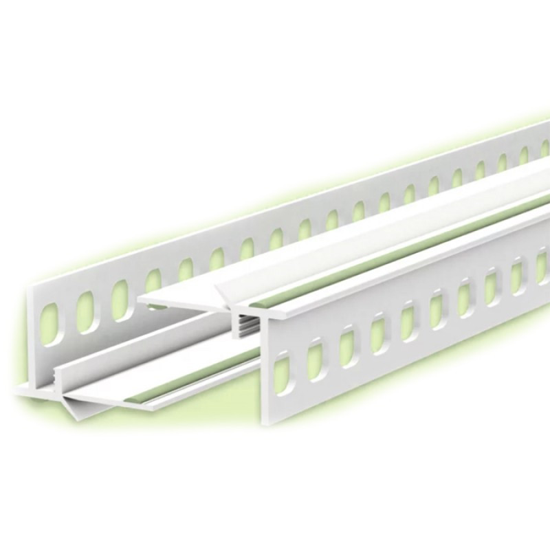 Профиль Евро примыкающий оконный 6мм 2,4м 