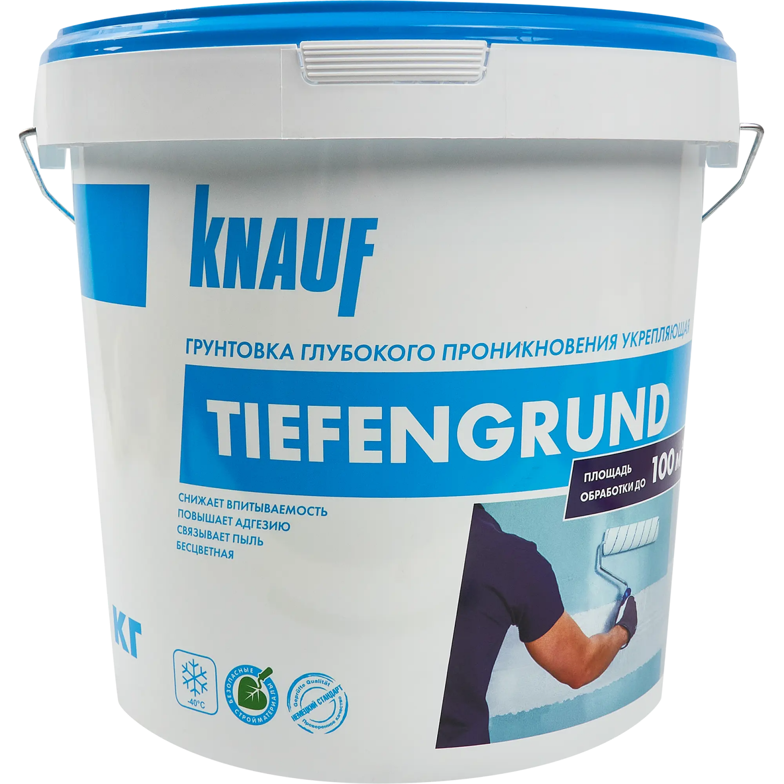 Грунтовка глубокого проникновения Кнауф Тифенгрунд 10 кг - фото - 1