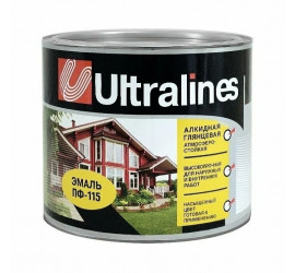 Эмаль ПФ-115 белая ULTRA LINES 2,6кг - фото - 1