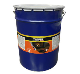 Эмаль ПФ-266 алкидная для пола жёлто-коричневая "Farbitex" 20 кг - фото - 2