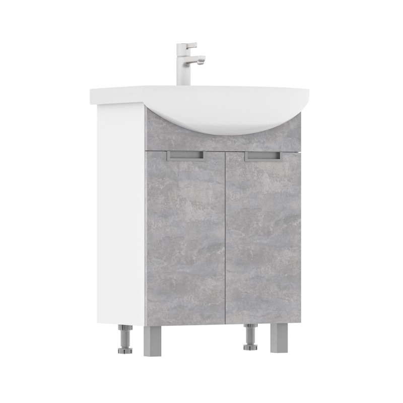 Тумба напольная Vario Z 60.2D (VOLNA) под раковину Балтика 60 - фото - 4