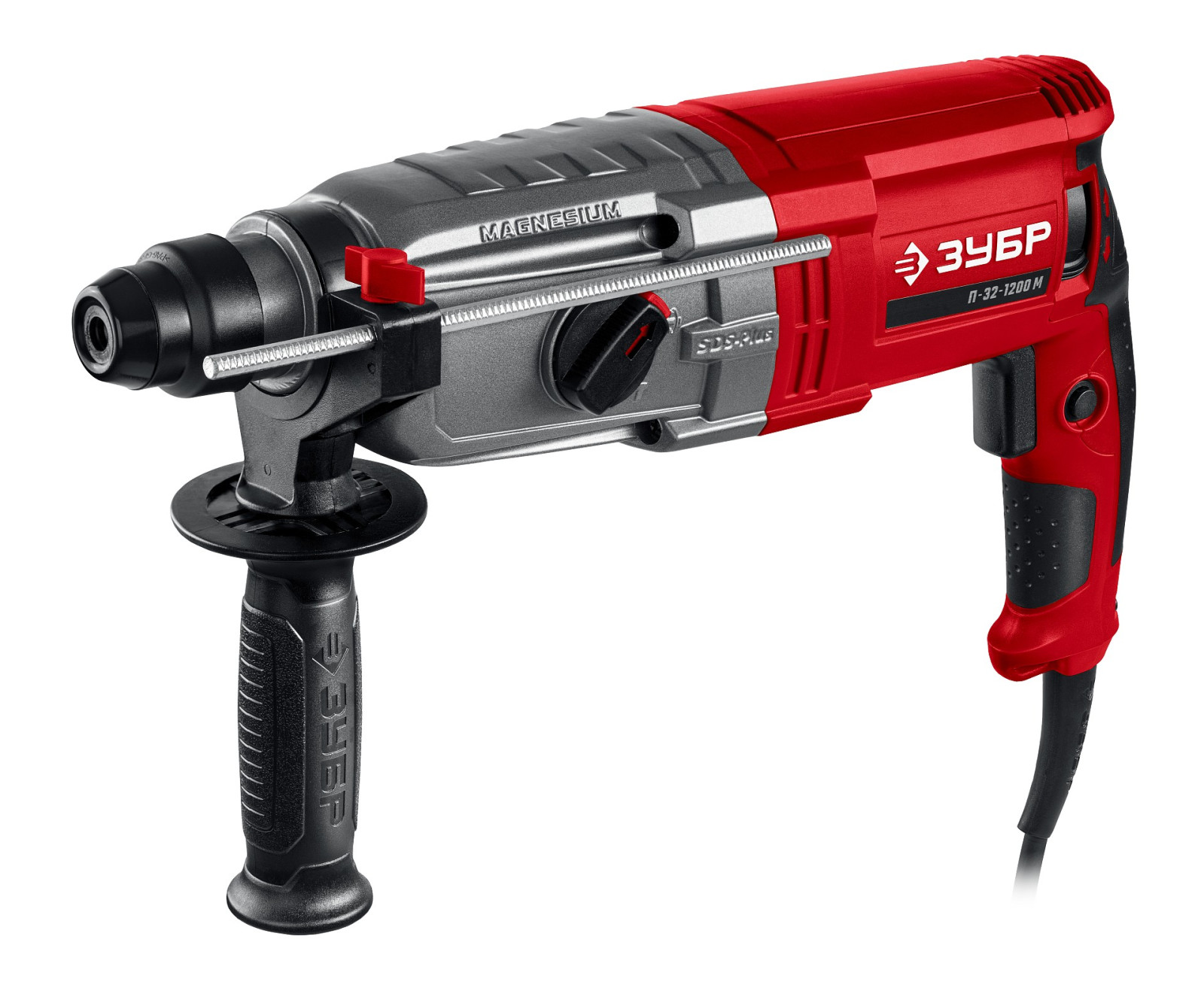 Перфоратор электрический ЗУБР П-32-1200 М, 1200Вт, SDS Plus - фото - 5