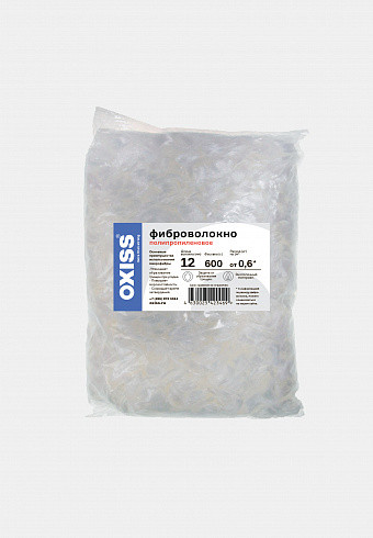 Фиброволокно OXISS 12 мм 0,6 кг - фото - 1