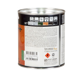 Грунт-эмаль по ржавчине "DALI" 3в1 молотковая серебристая 2 л "Рогнеда" - фото - 3