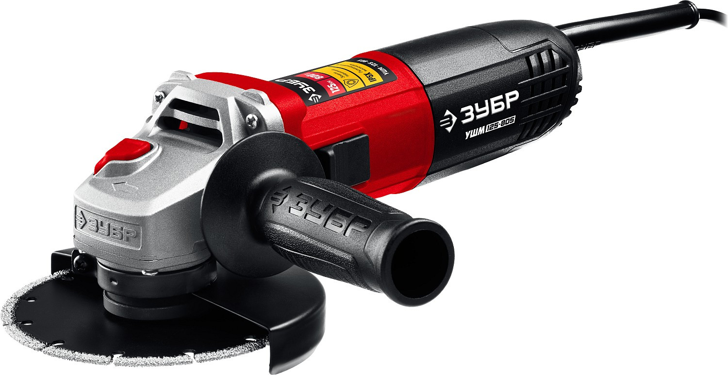 Углошлифовальная машина ЗУБР Компакт 125мм, 800 Вт УШМ-125-805 - фото - 10