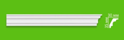 Плинтус потолочный АМ/КМ -35 - фото - 1