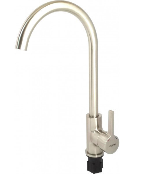 L4299А Смеситель для кухни Ledeme шар. на гайке Сатин - фото - 1